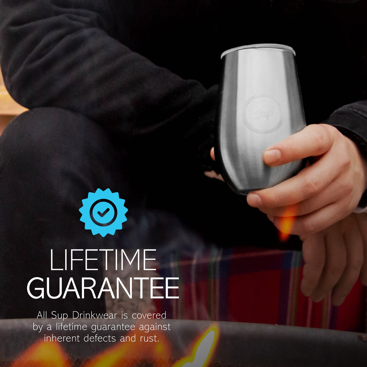 Sup drinkware Insulated Wine Tumbler Stainless Steel