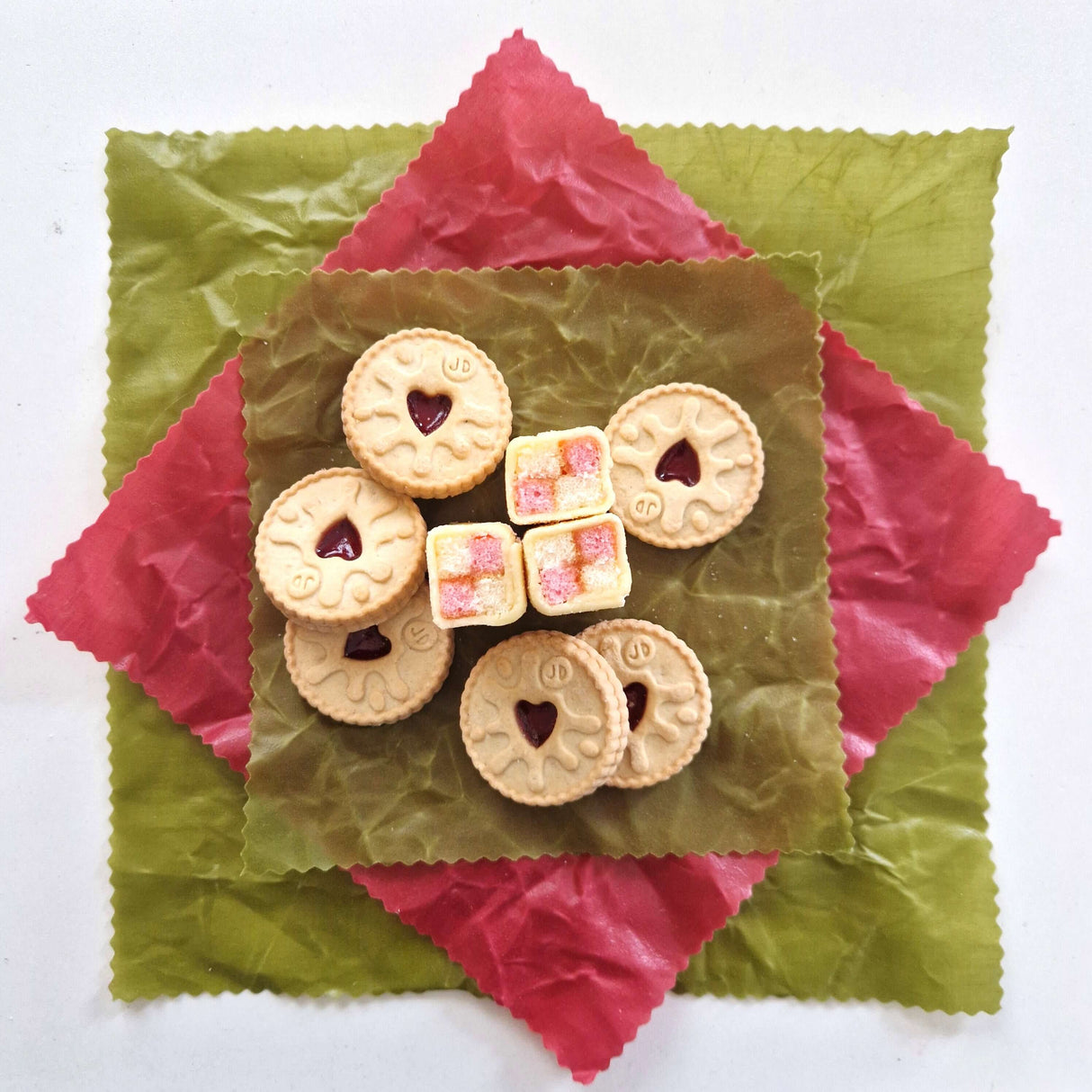 Honey Bee Good Earth Tones Sage Beeswax Wraps - Set of 3