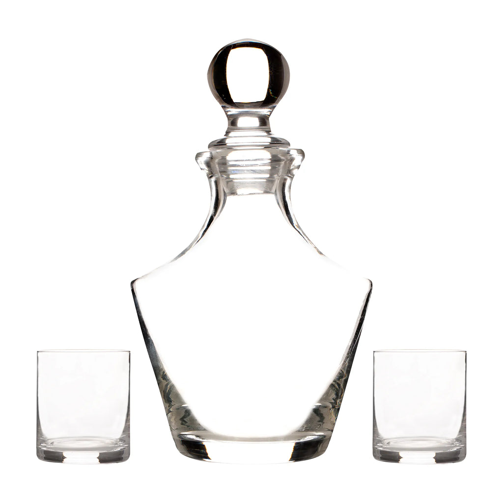 Ravenhead Selected 1 Litre Decanter and 2 37cl Mixer Set