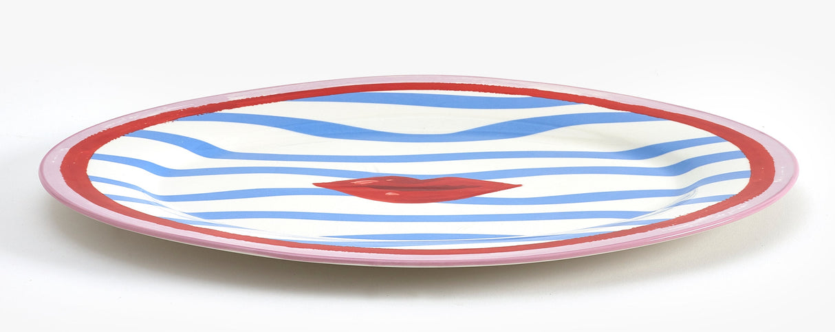 Eleanor Bowmer Lips Serve Platter