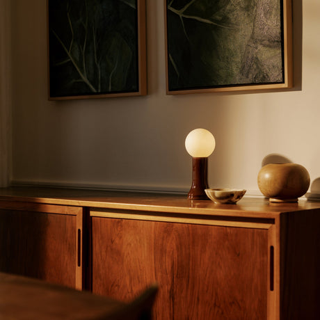 Tala Shore Table Lamp in Bottle Brown