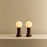 Tala Shore Table Lamp in Bottle Brown - Set of 2