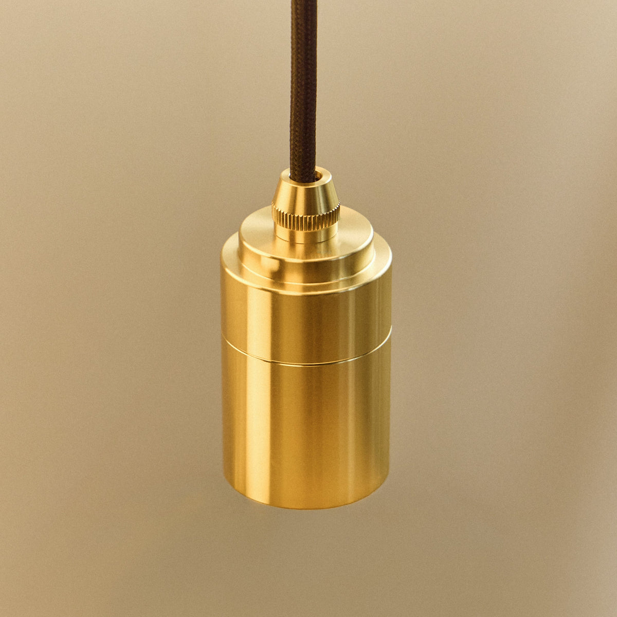 Tala Oblo Pendant Light in Brass