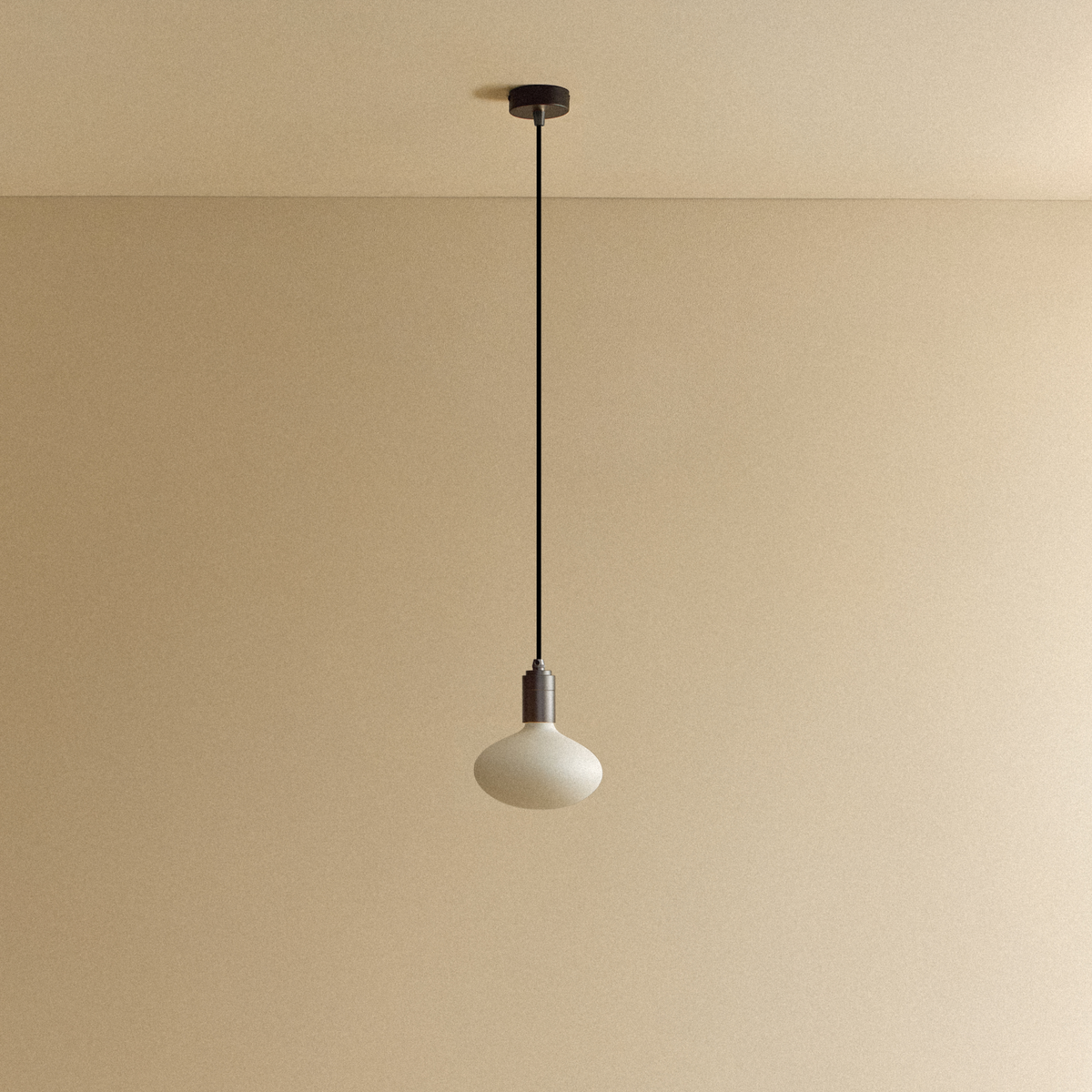 Tala Oval Dim to Warm Pendant Light - Graphite