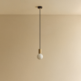 Tala Porcelain II Pendant Light in Oak