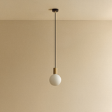 Tala Sphere IV Pendant Light in Oak