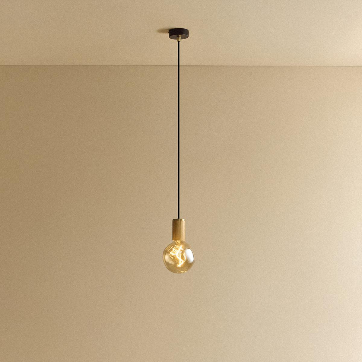Tala Voronoi I Pendant Light in Oak