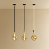 Tala Voronoi II Pendant Light in Brass - Set of 3