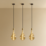 Tala Voronoi III Pendant Light in Brass - Set of 3