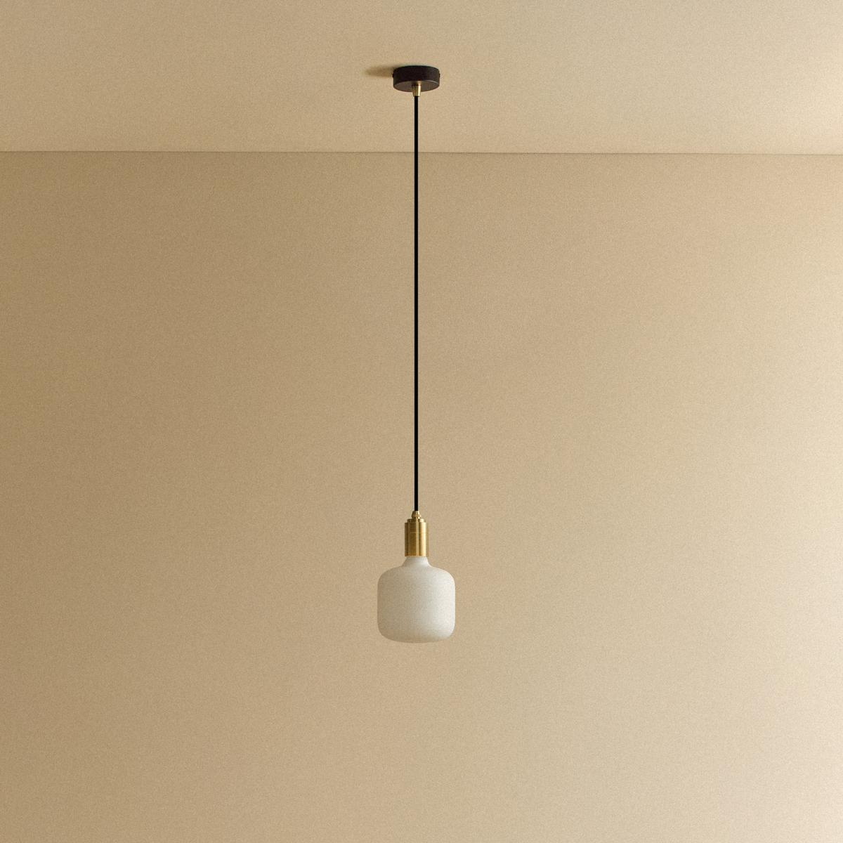 Tala Oblo Pendant Light in Brass