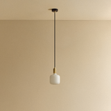 Tala Oblo Pendant Light in Brass