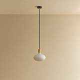 Tala Oval II Pendant Light in Brass