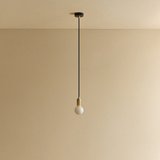 Tala Sphere II Pendant Light in Brass