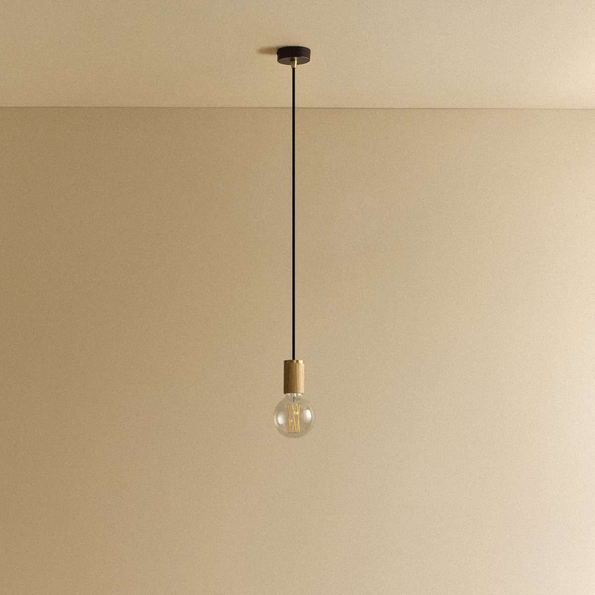 Tala Elva Pendant Light Non-Tinted in Oak