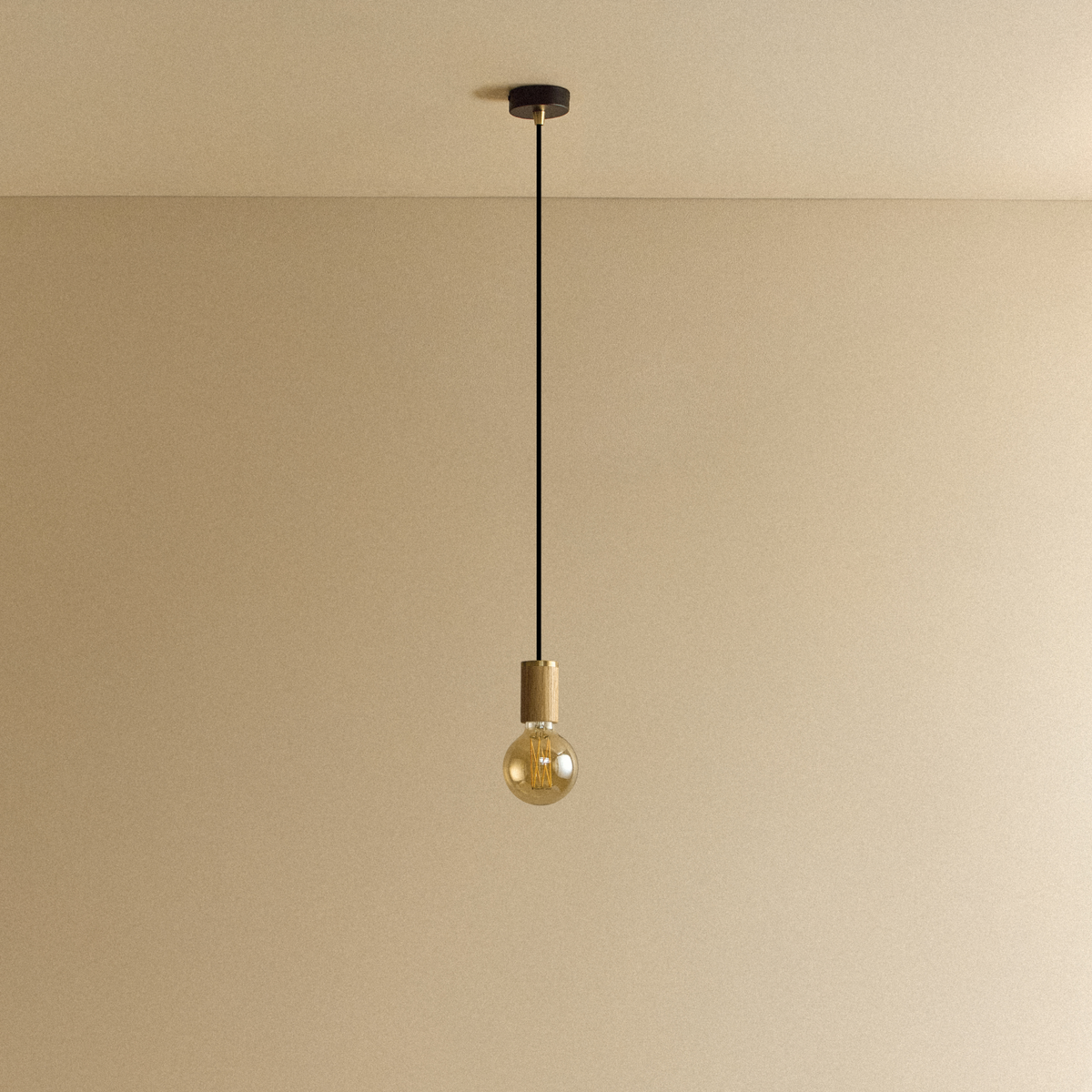 Tala Elva Pendant Light Tinted in Oak