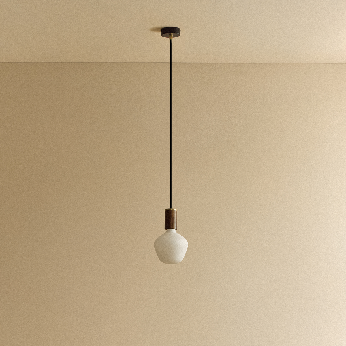 Tala Enno Pendant Light in Walnut