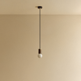 Tala Sphere II Pendant Light in Walnut