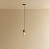 Tala Squirrel Cage Pendant Light in Walnut