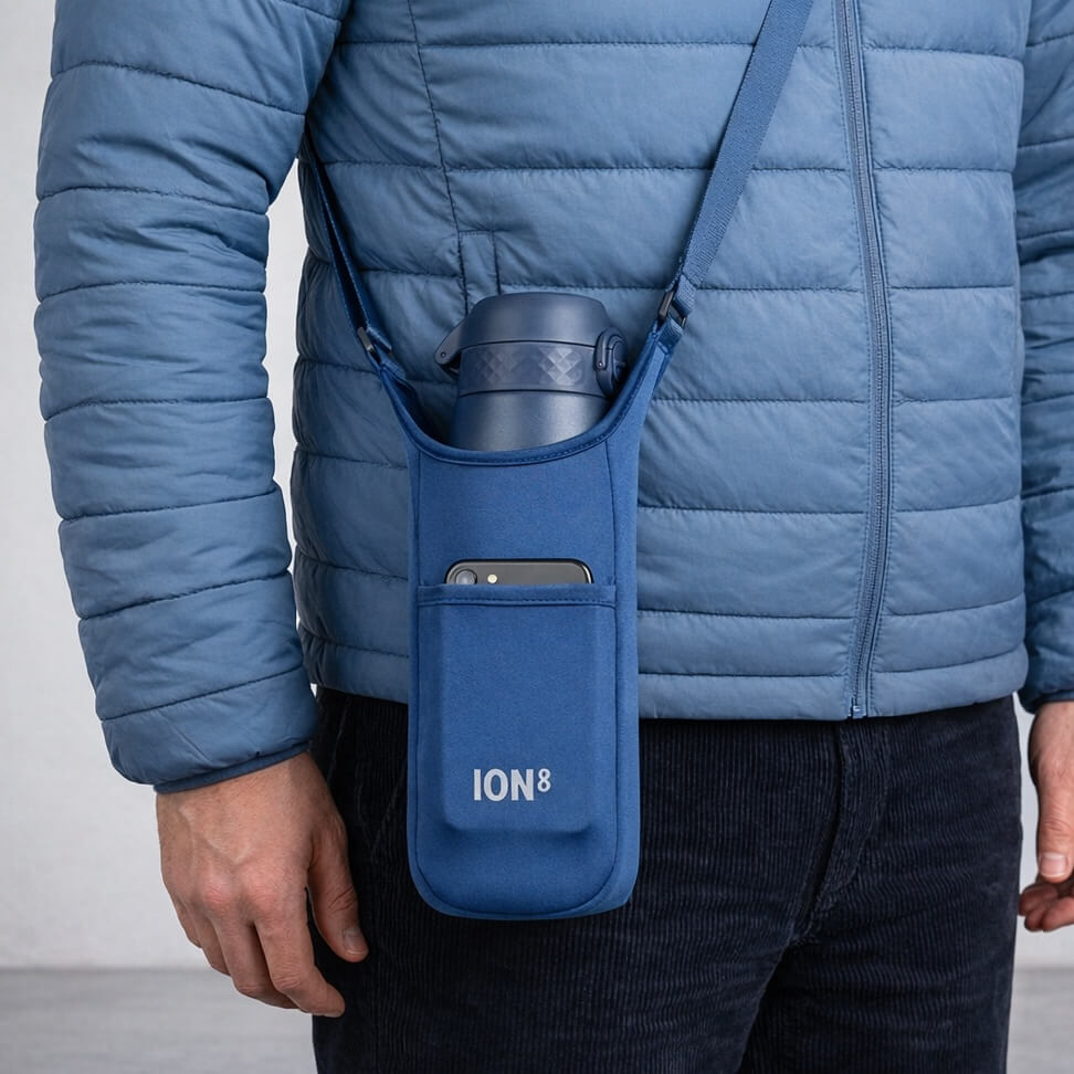 ION8 Lightweight, Sling Bottle Bag, Navy