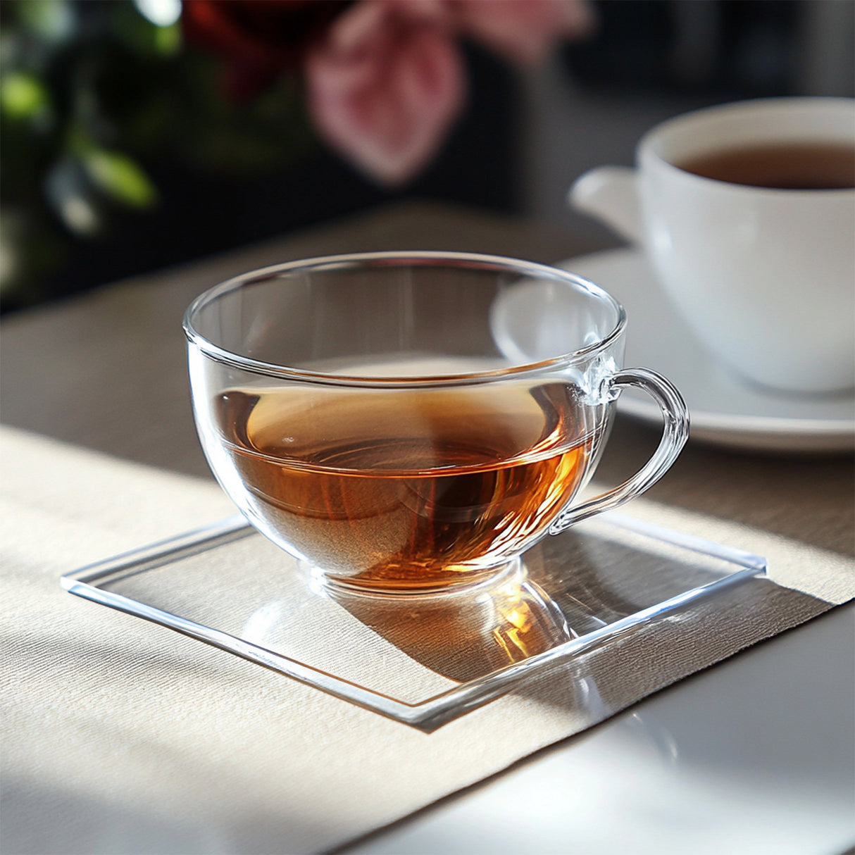 PVC Drink Coasters Non Slip Heat Resistant Set | Nicoman