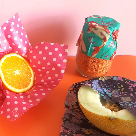 Honey Bee Good Bargain Beeswax Wraps - Set of 3