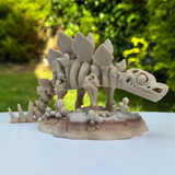 Filamora Studios Articulated Stegosaurus Skeleton