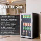 Subcold Super85 LED Beer Fridge | 83L