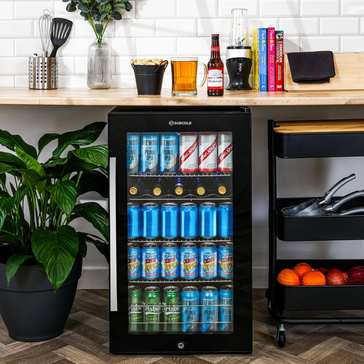 Subcold Ace100 LED Touch Control Beer Fridge - 95L