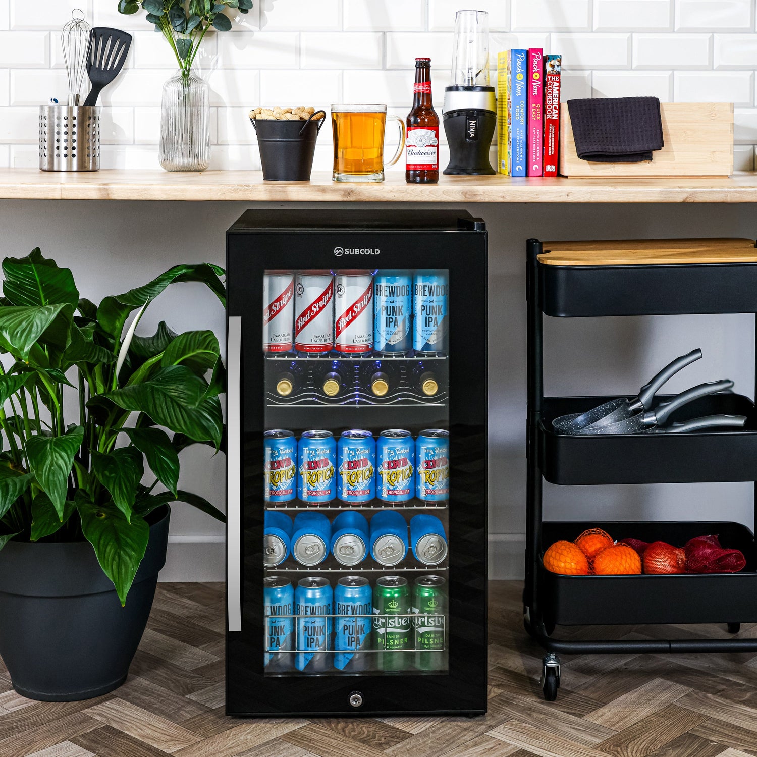 Subcold Ace90 LED Touch Control Beer Fridge | 88L