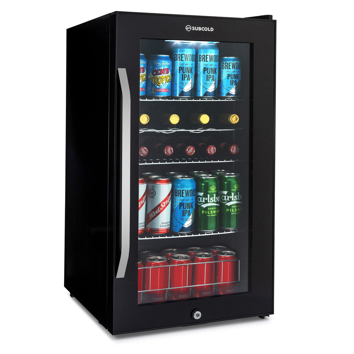 Subcold Ace90 LED Touch Control Beer Fridge | 88L