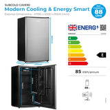Subcold Cave90 Solid Door Beer Fridge - 88L