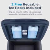 Subcold Chilly30 Cool Box 30L Portable Ice Box with Wheels & Handle