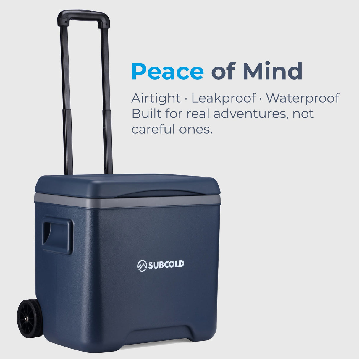 Subcold Chilly30 Cool Box 30L Portable Ice Box with Wheels & Handle