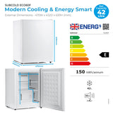 Subcold Eco60F Mini Freezer White | 42L