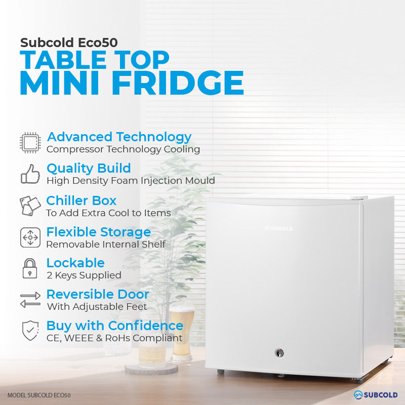 Subcold Eco50 Mini Fridge - 45L
