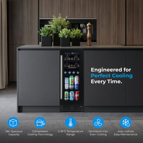 Subcold Integra30 Integrated Wine Cooler - 58L