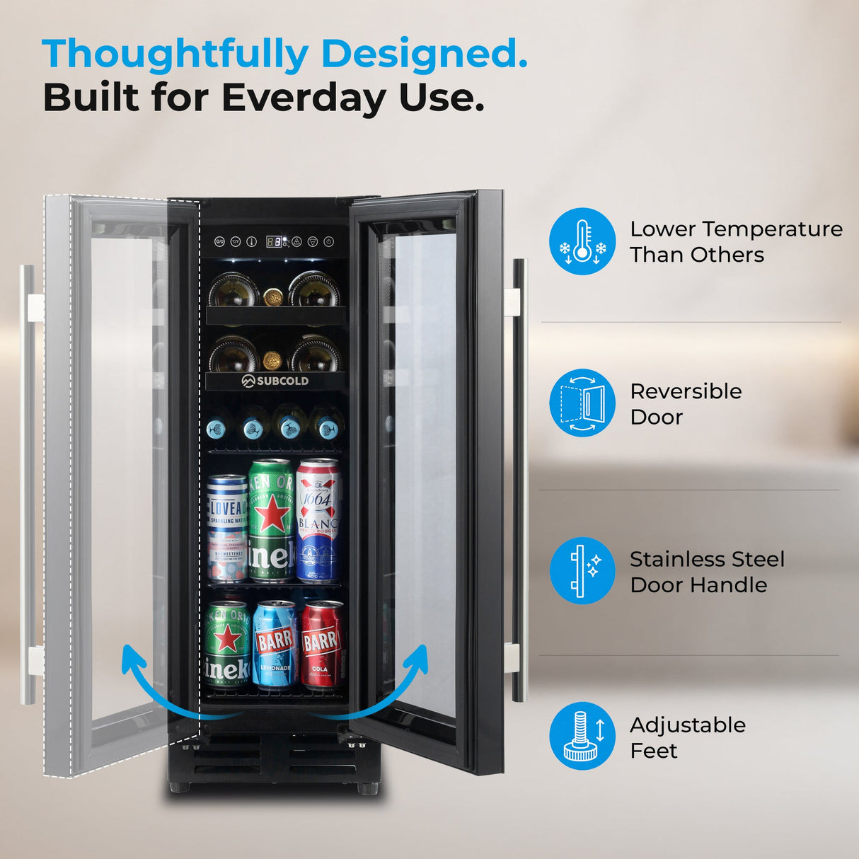Subcold Integra30 Integrated Wine Cooler - 58L