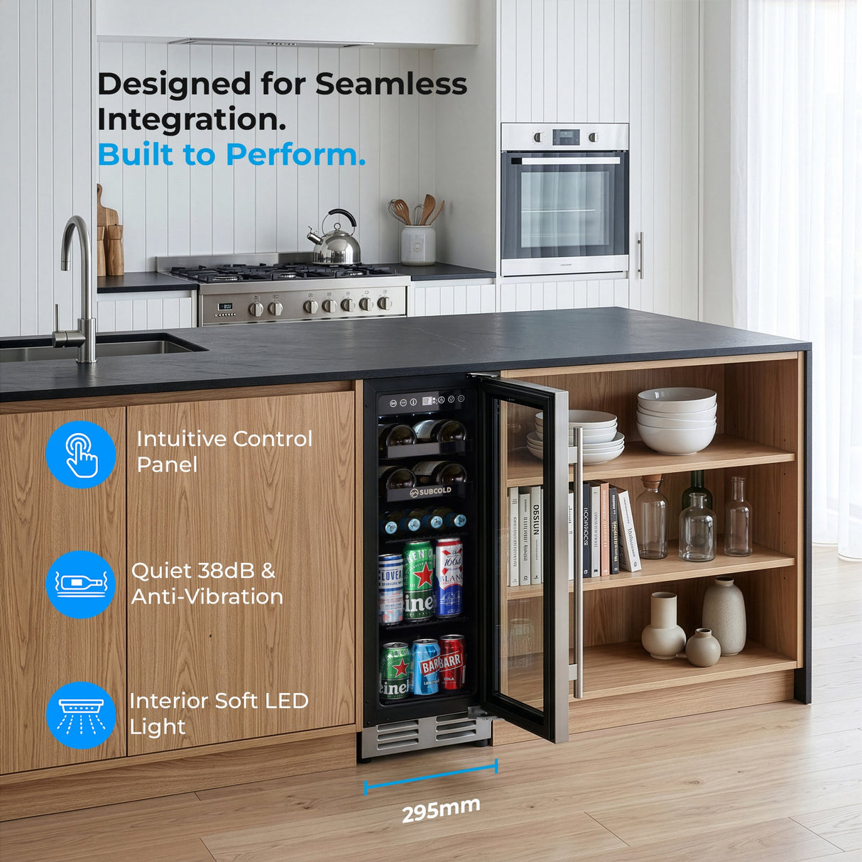 Subcold Integra30 Integrated Wine Cooler - 58L