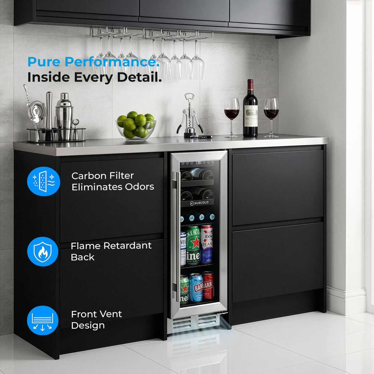 Subcold Integra30 Integrated Wine Cooler - 58L