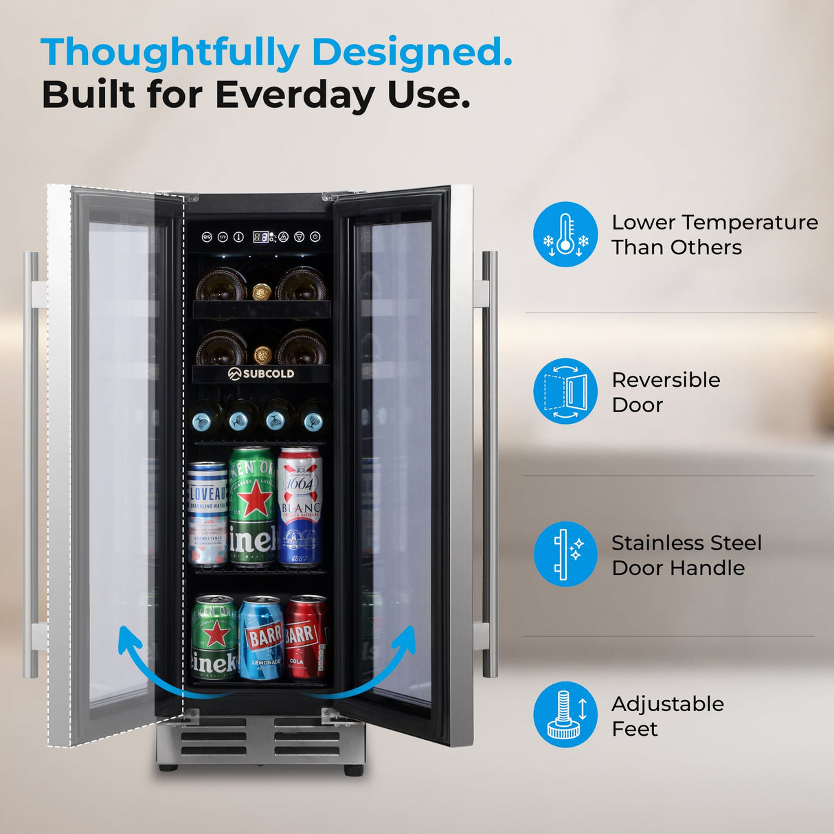 Subcold Integra30 Integrated Wine Cooler - 58L