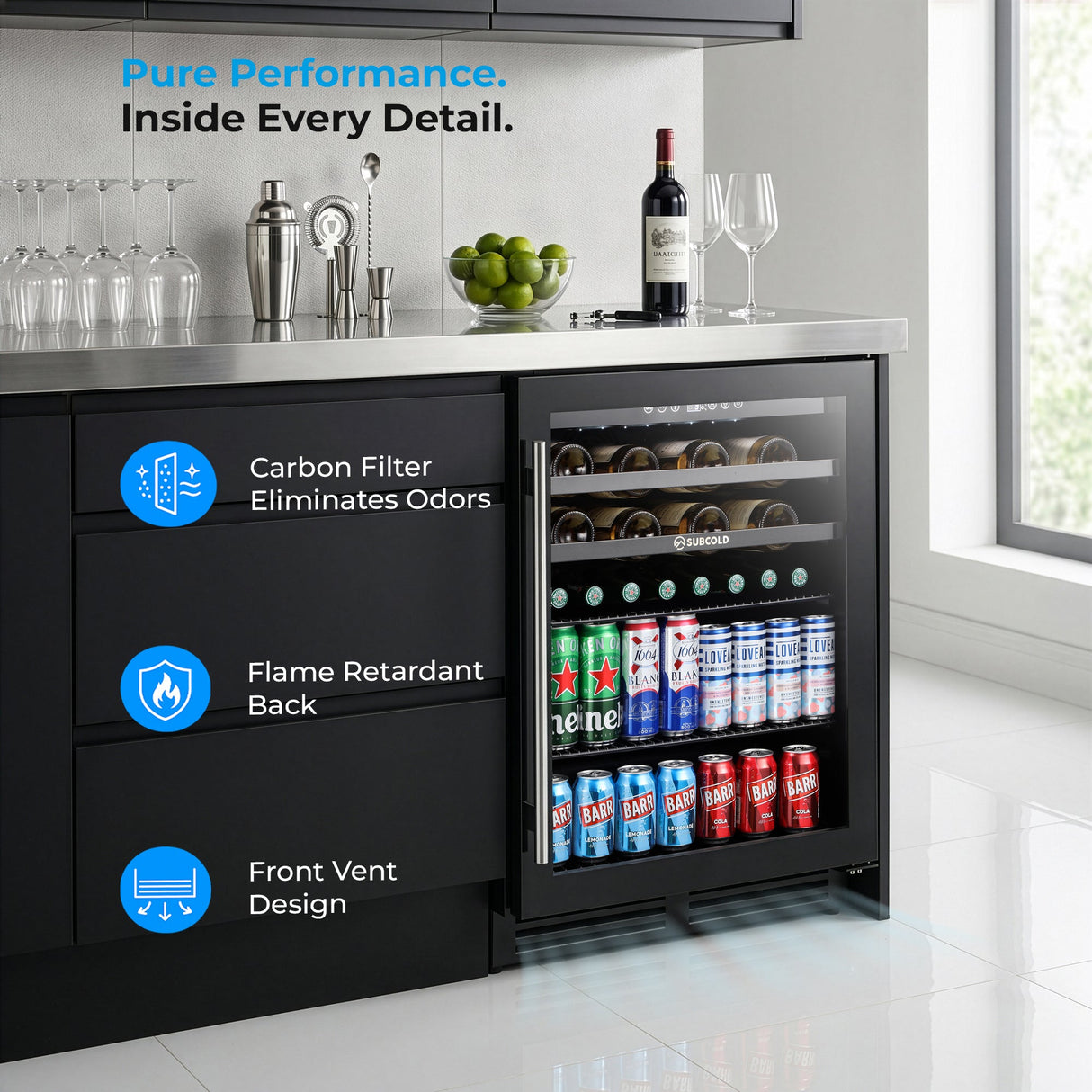 Subcold Integra60 Integrated Wine Cooler