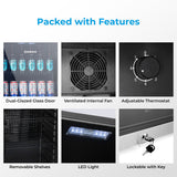 Subcold Maxi250 Tall Drinks Fridge Stainless Steel - 237L
