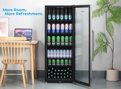 Subcold Maxi250 Tall Drinks Fridge Stainless Steel - 237L