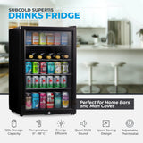 Subcold Super115 LED Beer Fridge | 123L