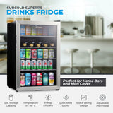 Subcold Super115 LED Beer Fridge | 123L
