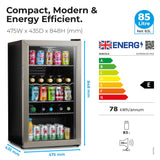 Subcold Super85 LED Beer Fridge | 83L