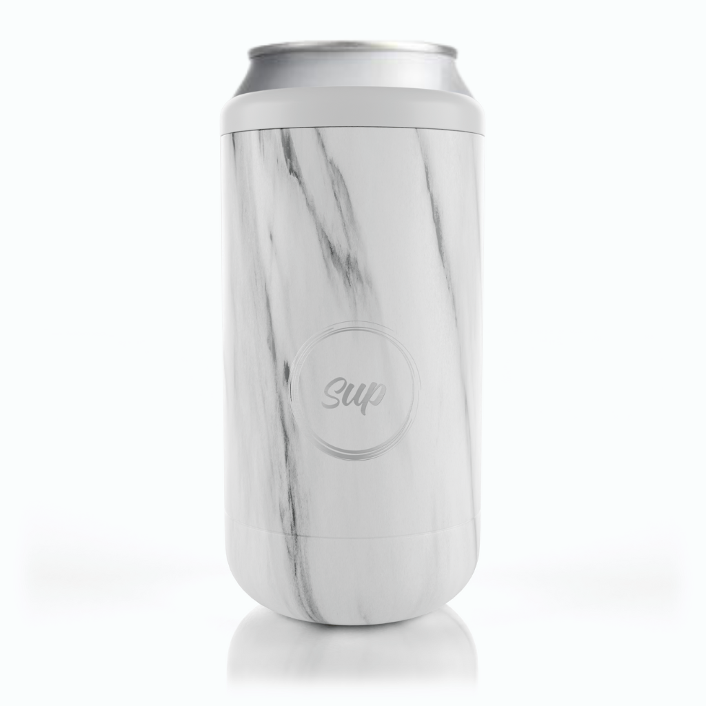 Sup drinkware Capsule Bottle & Can Cooler Marble
