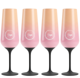 Sup drinkware Insulated Champagne Flute Ombre - 250ml
