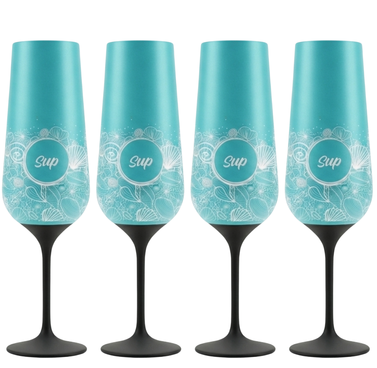 Sup drinkware Insulated Champagne Flute Shells