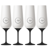 p drinkware Insulated Champagne Flute White - 250ml
